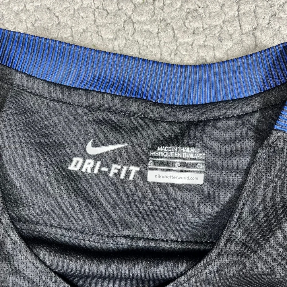 Nike USA Soccer Jersey Mens Small Black Red Blue Dri-FIT Training Top 724641-010